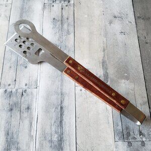 Williams Sonoma - Barbecue Wood and Metal Tongs
